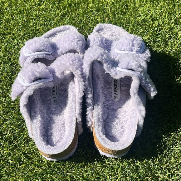NWT! BIRKENSTOCK BIG BUCKLE Teddy Shearling! - Picture 5 of 7